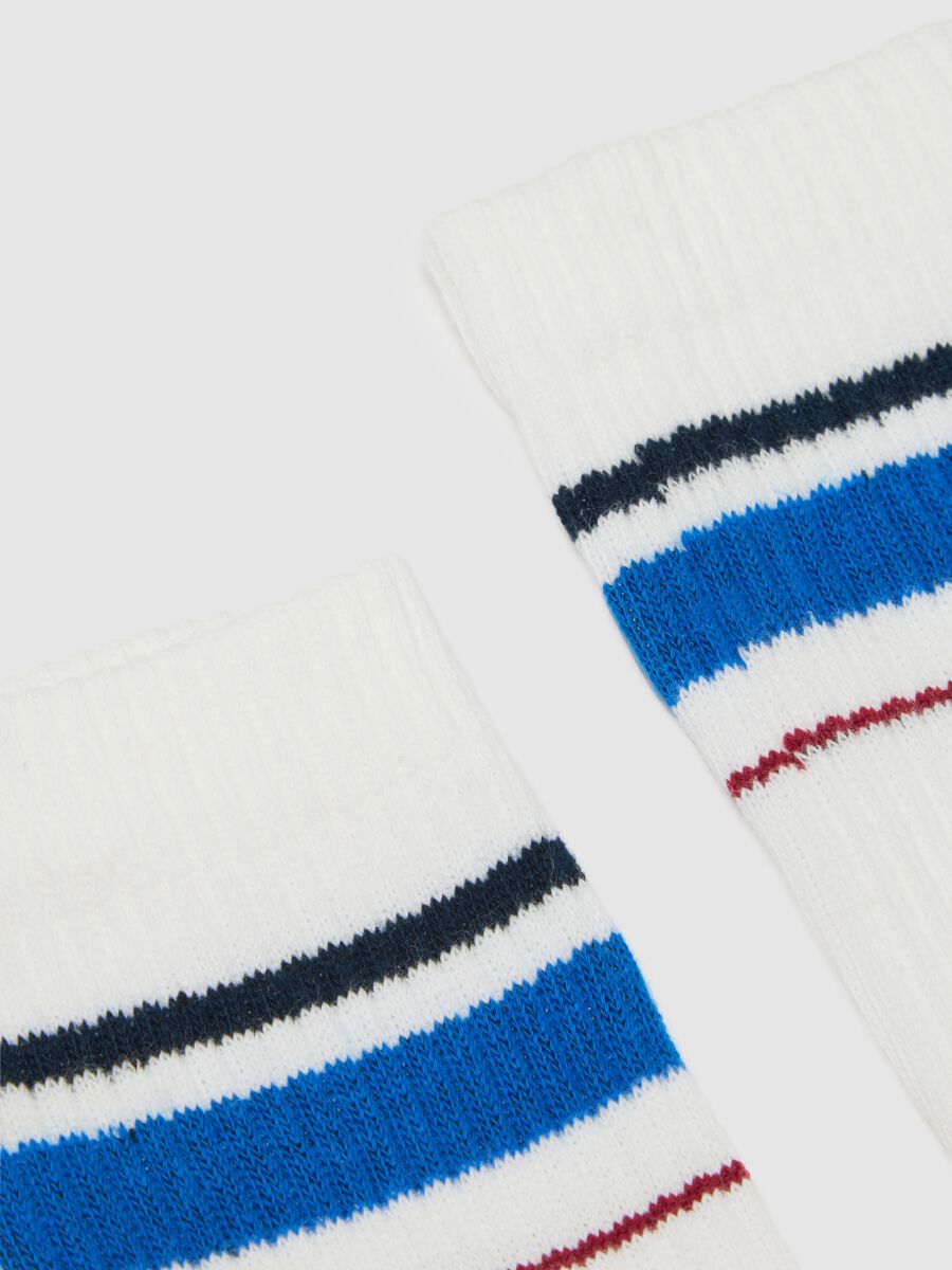 Tennis socks with contrasting stripes ALTAVIA COURT_1