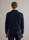 Blue Crewneck Sweater in Pure Cotton Regular Fit_2