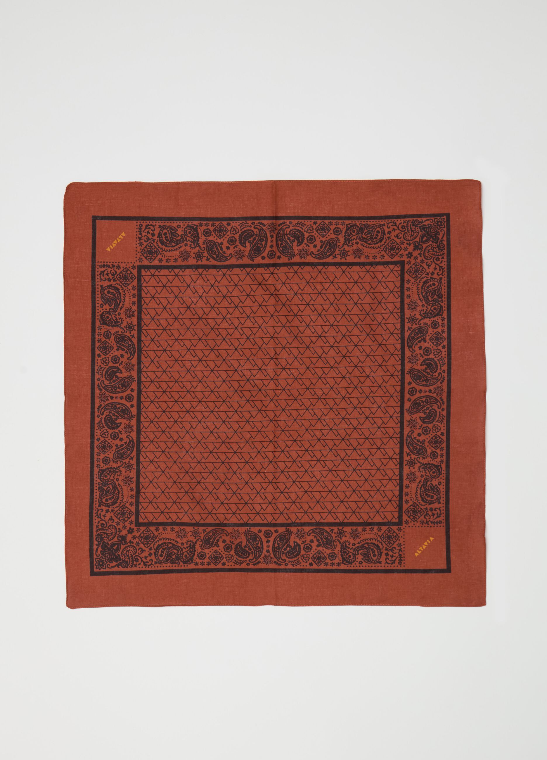 ALTAVIA WITH DEBORAH COMPAGNONI bandana with paisley print