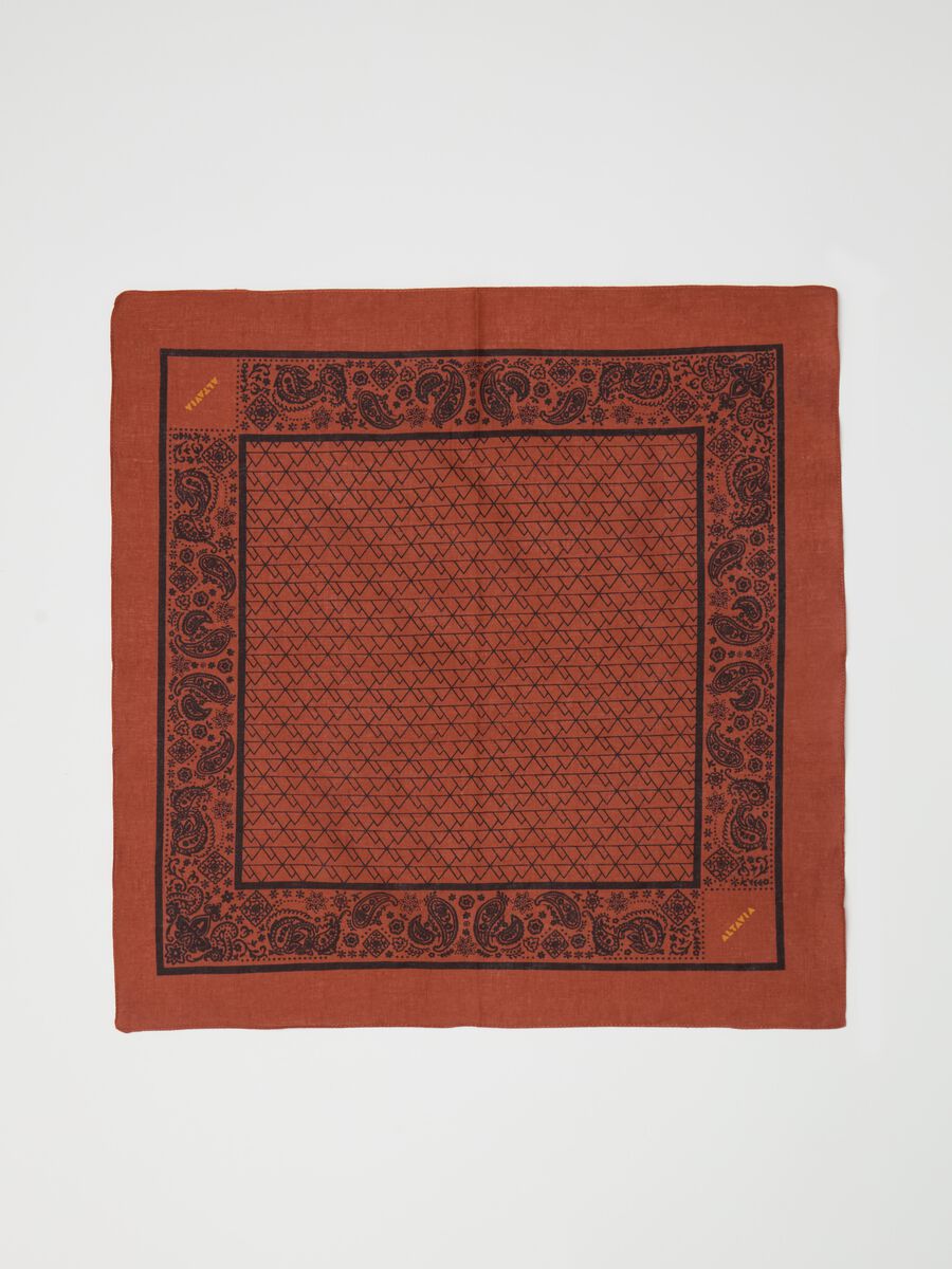 ALTAVIA WITH DEBORAH COMPAGNONI bandana with paisley print_1