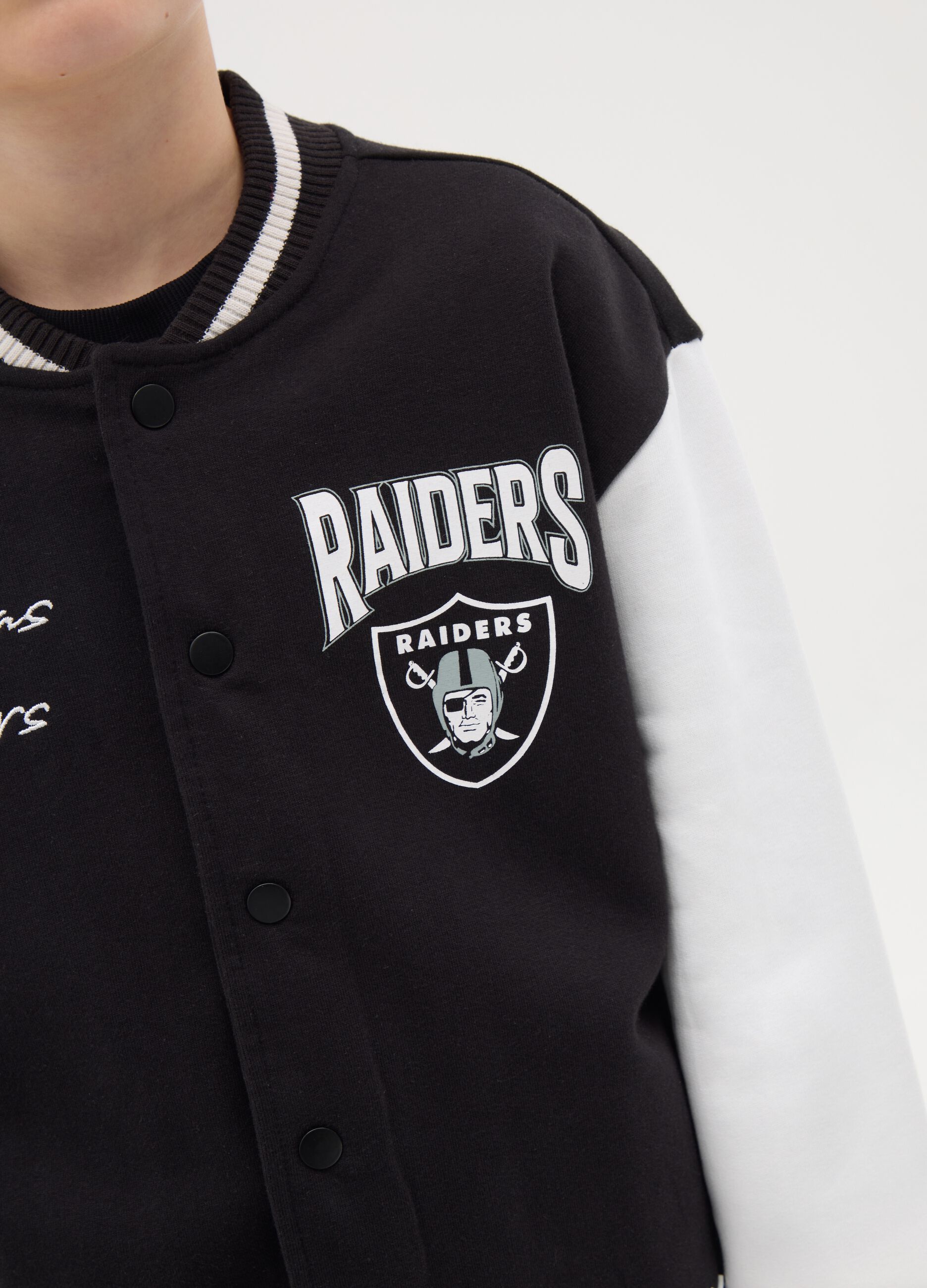 Bomber varsity stampa e ricamo NBA Las Vegas Riders