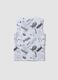White pure cotton vest top with all-over print_4