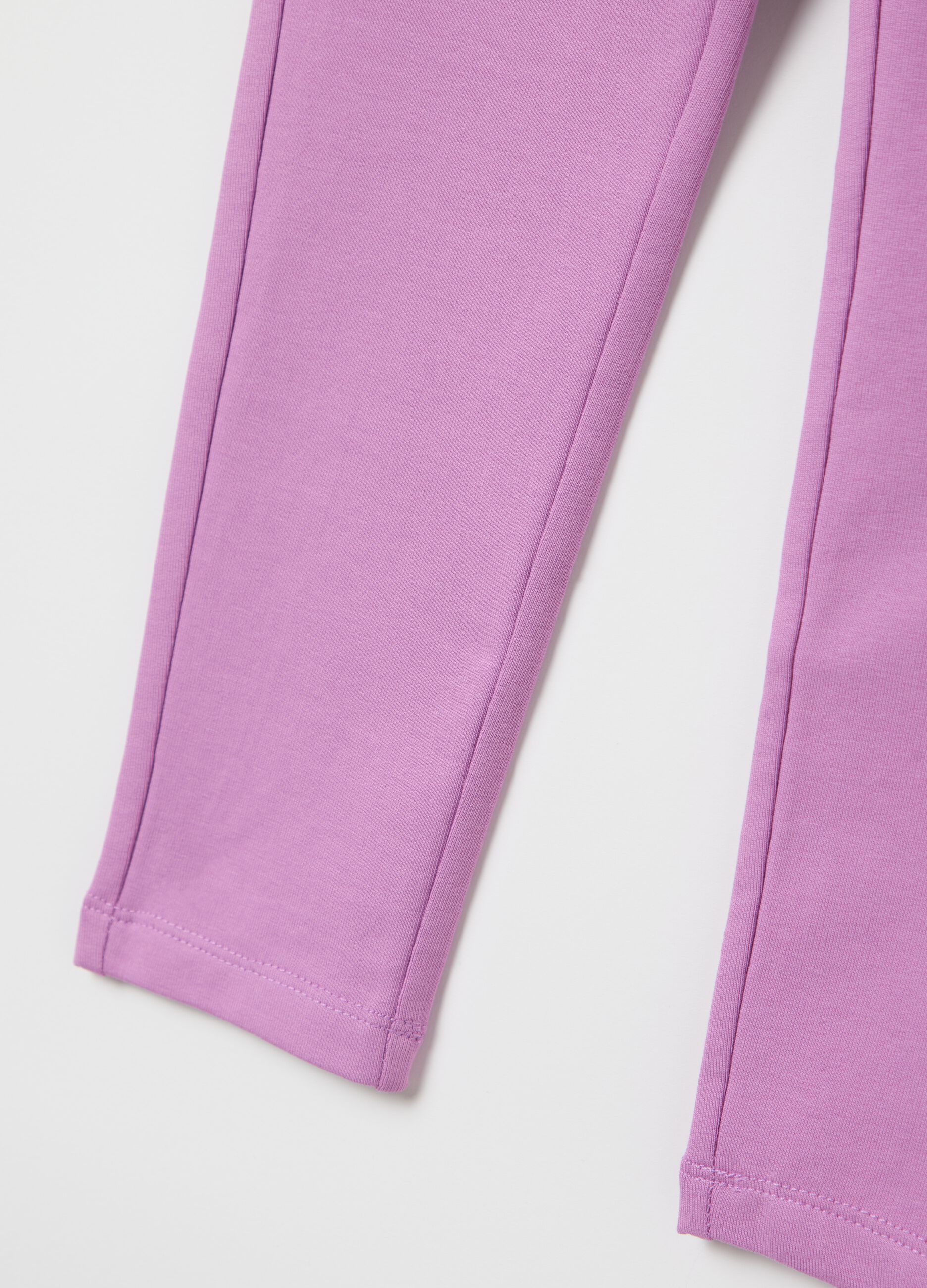 Stretch cotton treggings