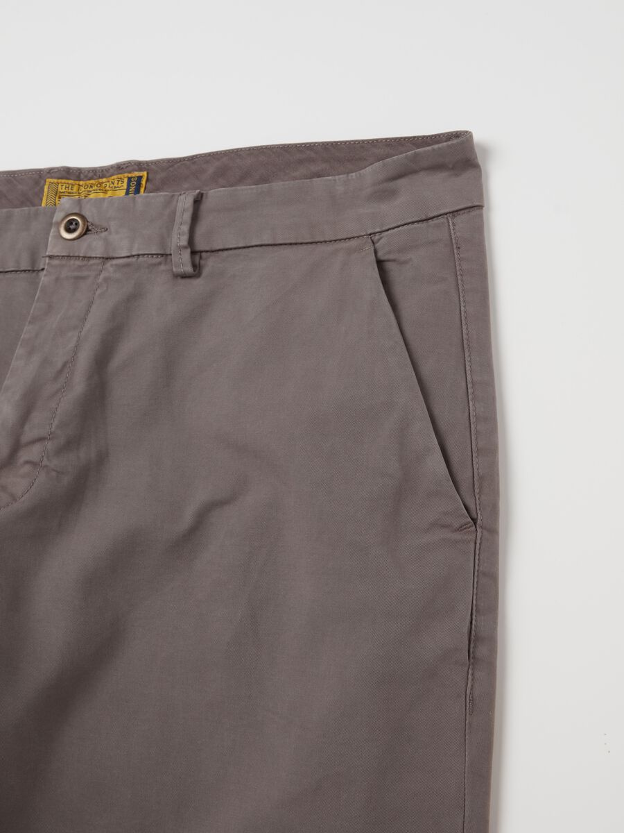 Slim-fit, stretch cotton chinos_5