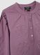 Girls' purple pure cotton regular fit sweater with embroidery_2