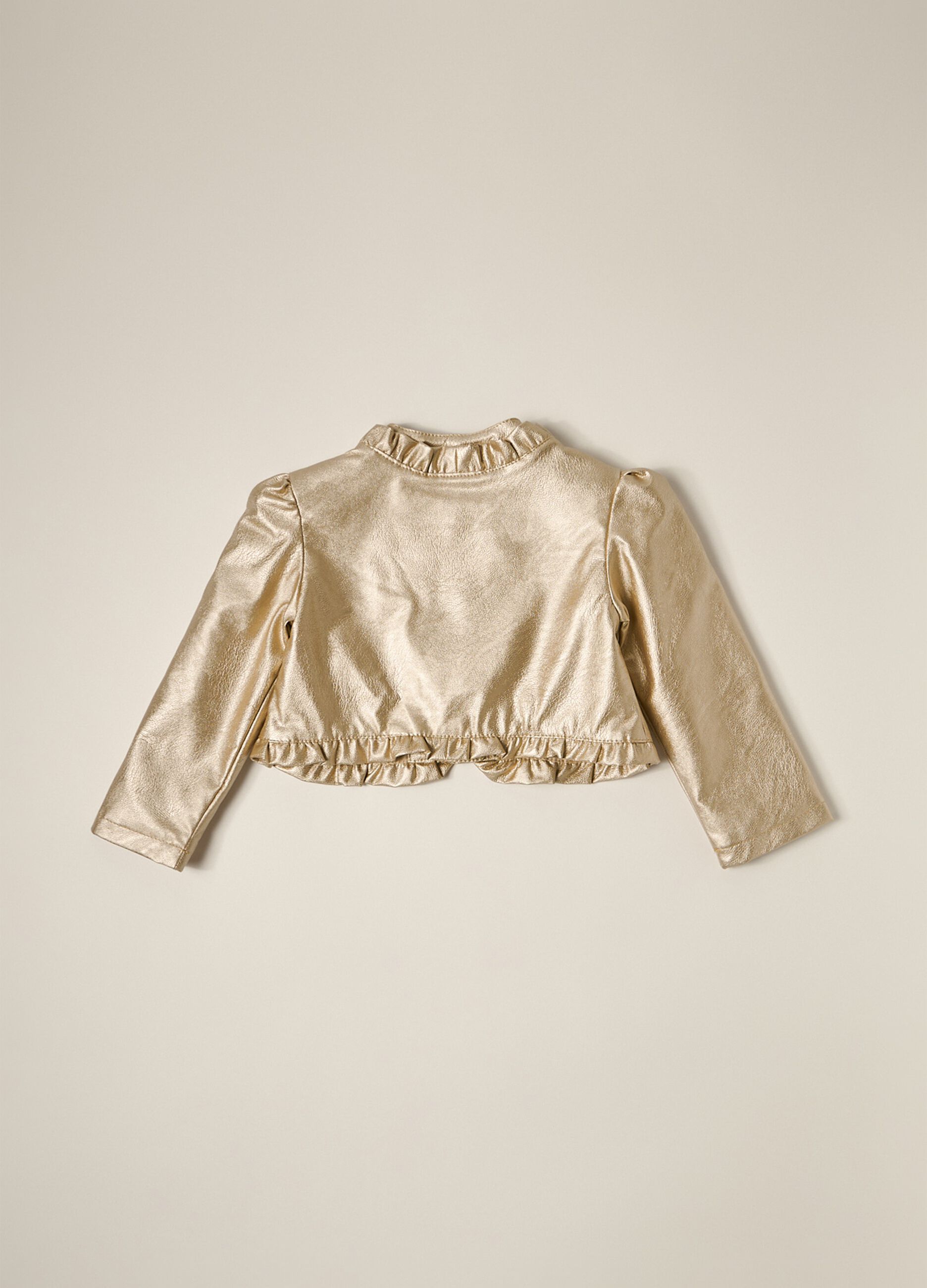 Giacca in eco pelle IANA neonata