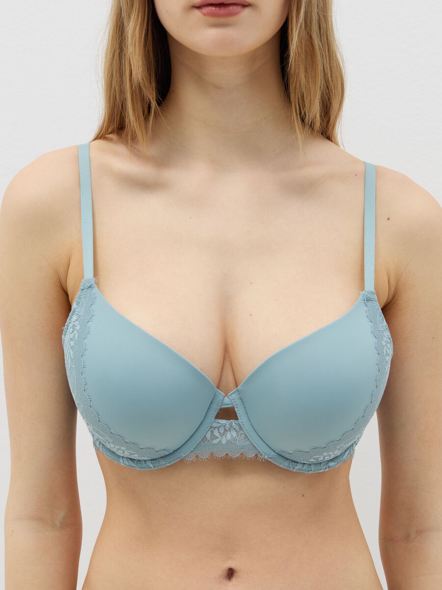 Padded lace bra_1