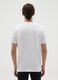 Men's pure cotton white T-shirt with Superman print_3