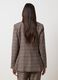 Brown blazer in stretch fabric_3
