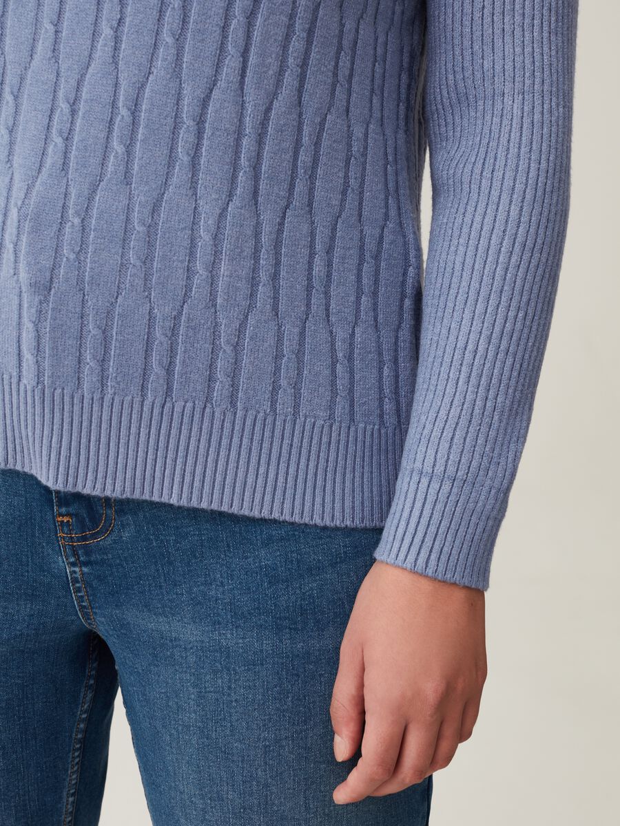 Pullover con lavorazione a coste Curvy_3