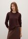 Brown Wool and Cashmere Sweater_0