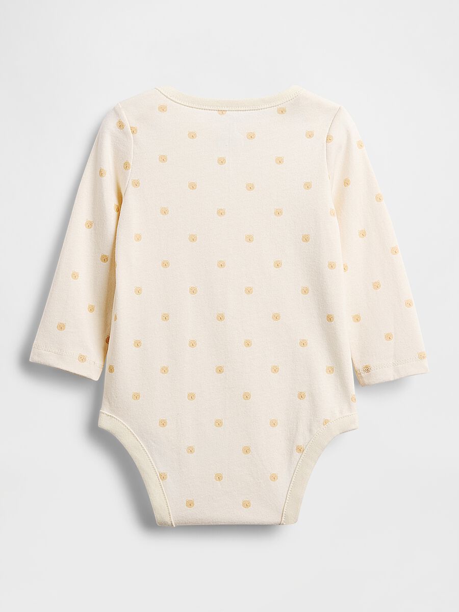 White cotton bodysuit with polka dots_1