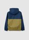 Multicolour fabric boy's jacket with hood_1