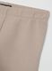 Girls' skinny beige leggings in stretch cotton_2
