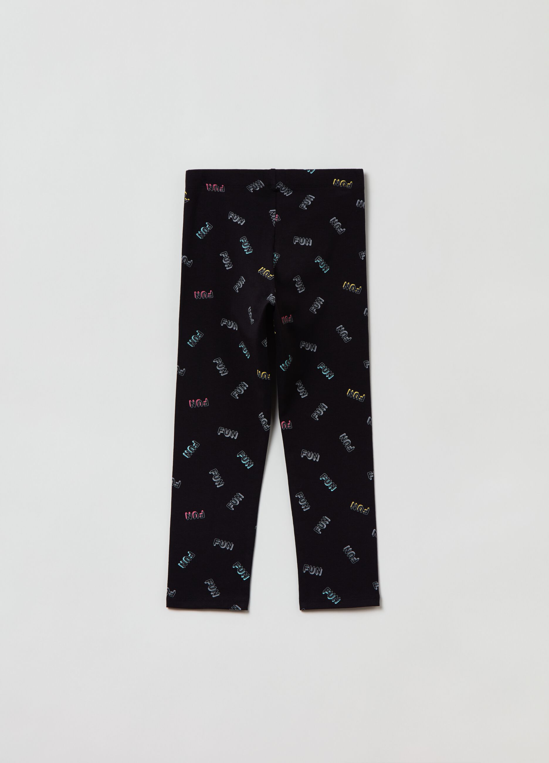 Leggings a tre quarti con stampa_1