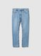 Jeans super skinny azzurri in misto cotone_0