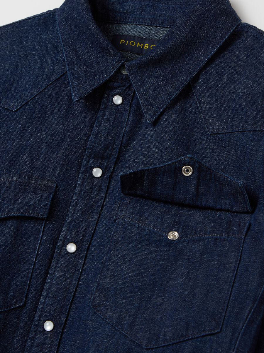 Denim shirt dress_5
