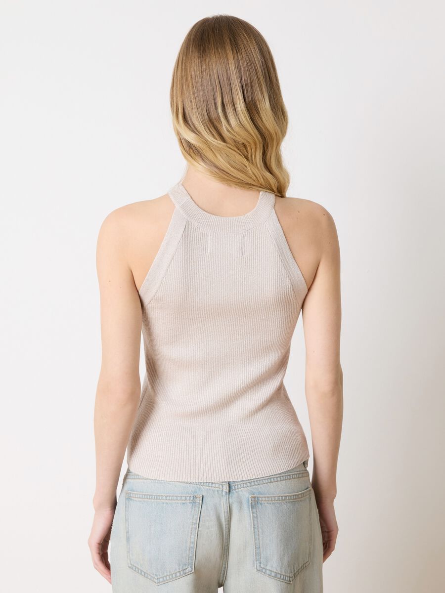 Ribbed tank top with lurex_3