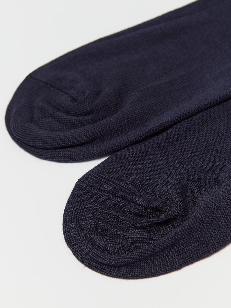 Two-pair pack long socks in bamboo viscose_2