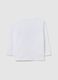 White regular fit pure cotton children's T-shirt_1