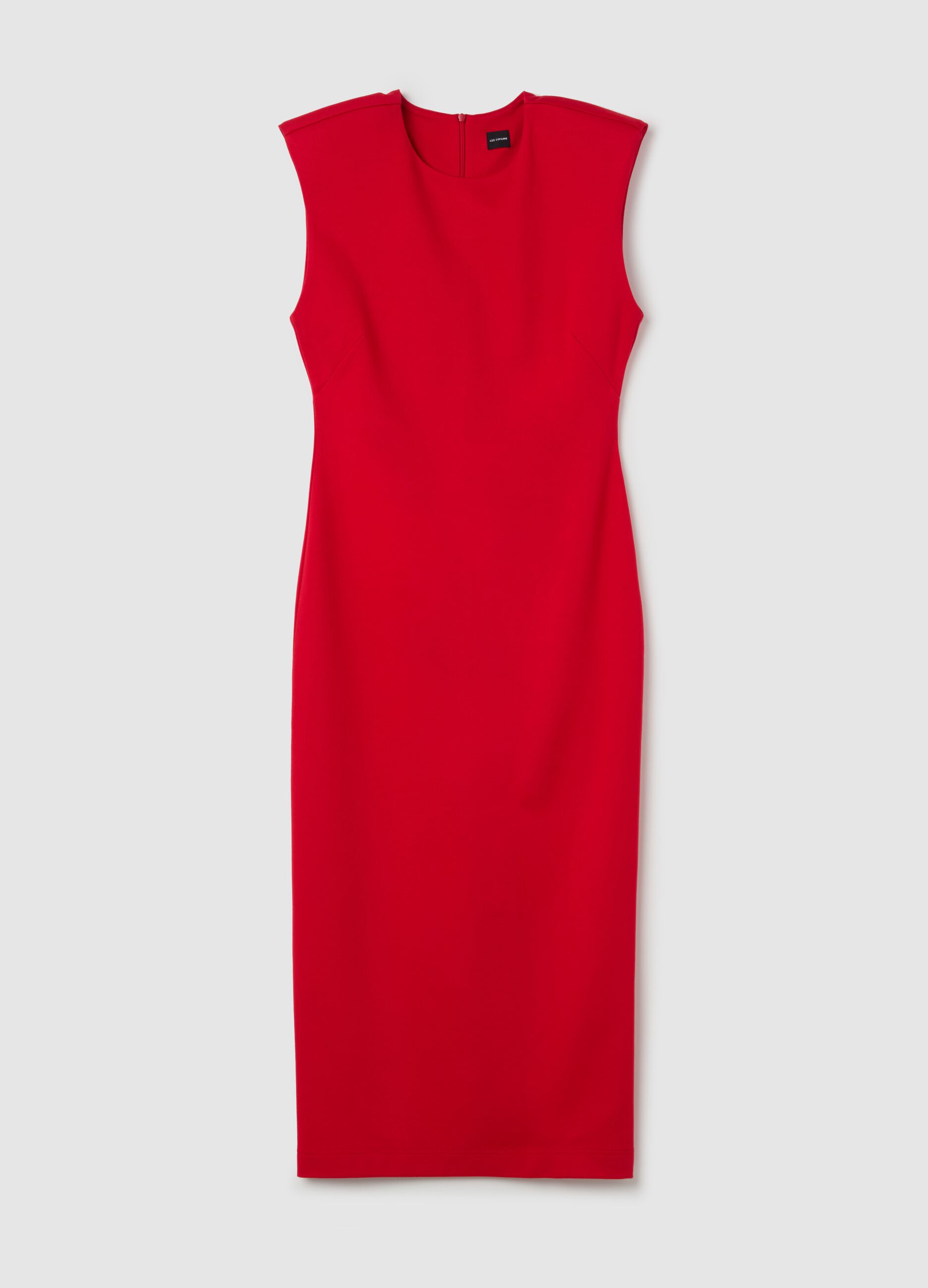 Sleeveless midi dress