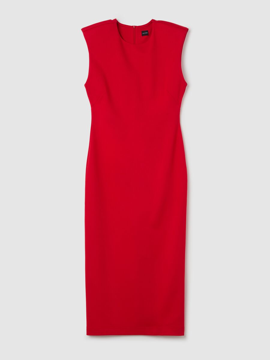 Sleeveless midi dress_4