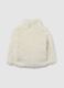 White regular fit girl's jacket_1