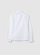 Boy's White Pure Cotton Shirt, Regular Fit_1