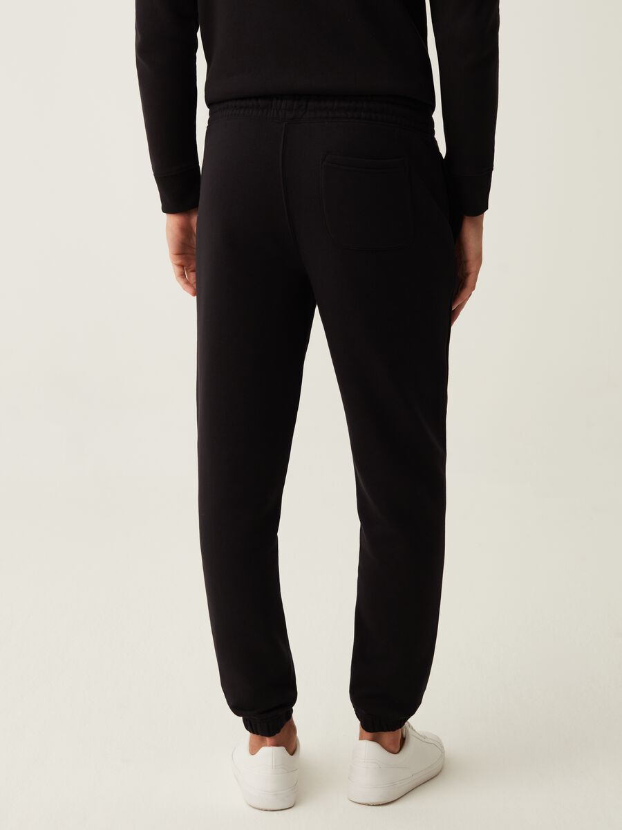 Joggers in felpa con coulisse_2