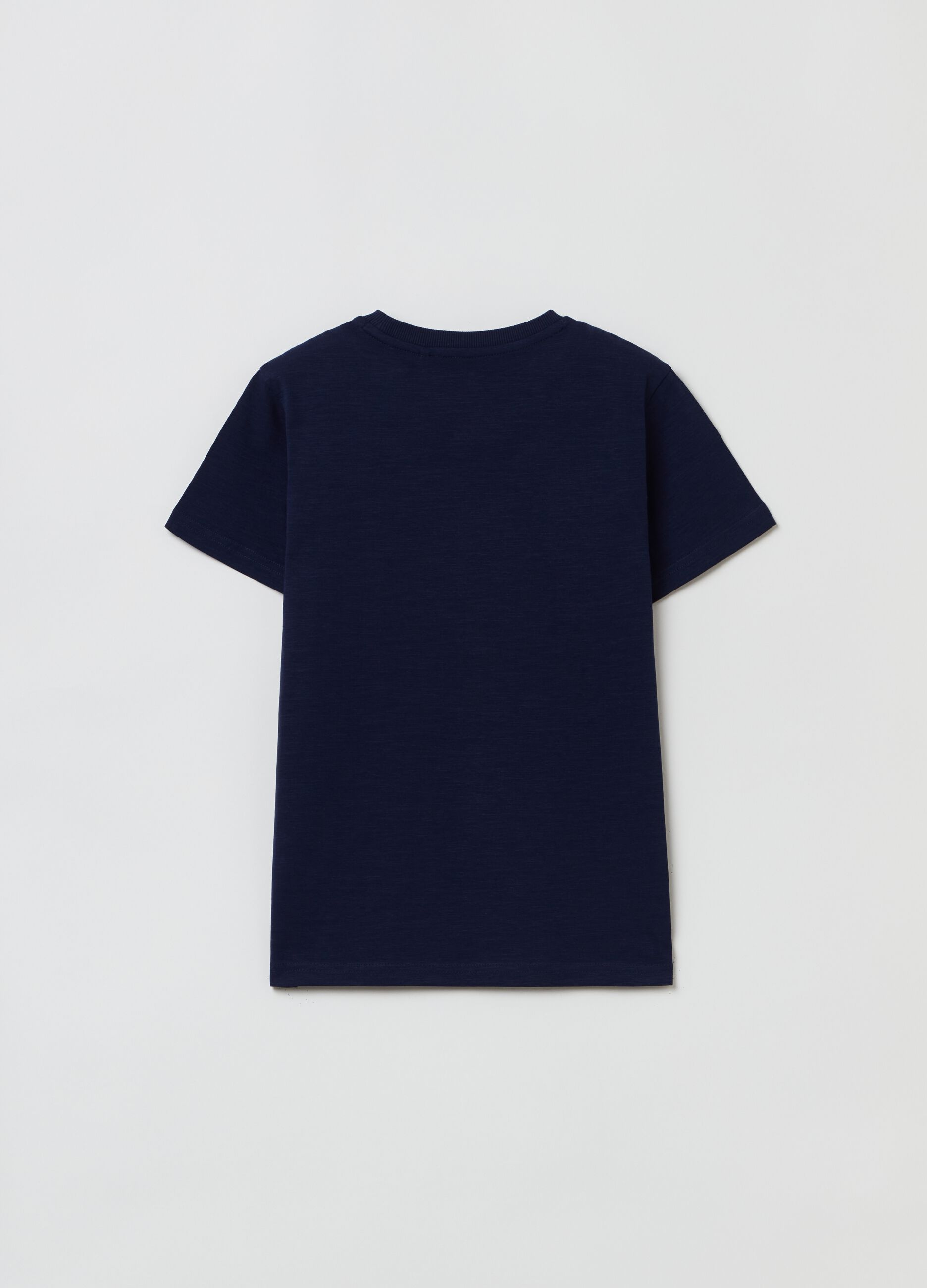 T-shirt in cotone stampa lettering_1
