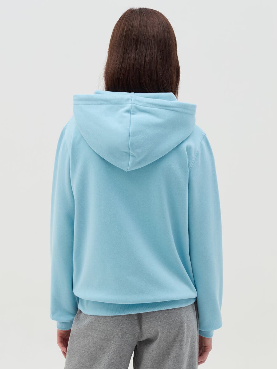 Hooded sweatshirt with zip closure_2
