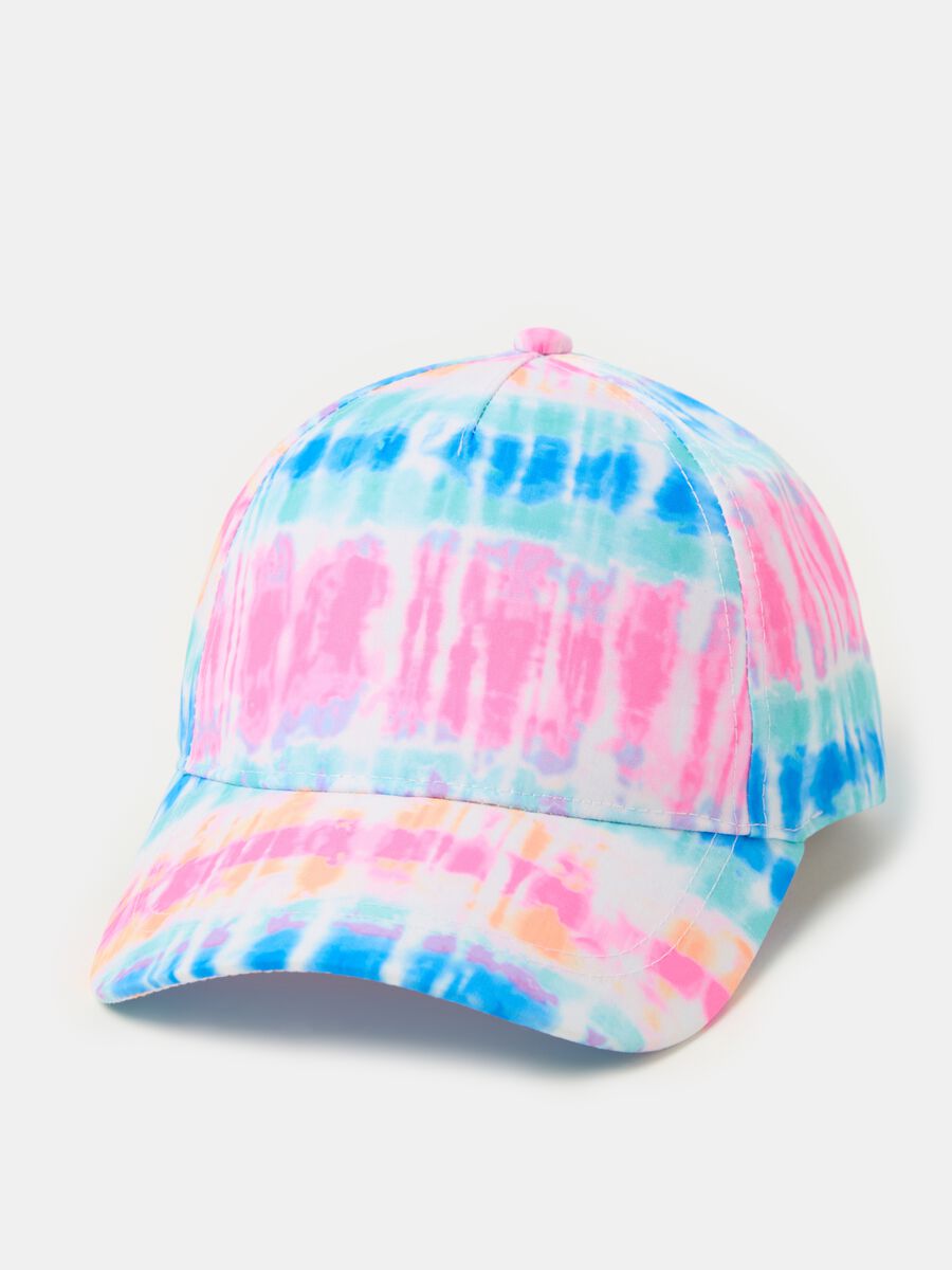 Tie Dye baseball cap_0