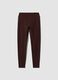 Brown high-waisted stretch leggings_5