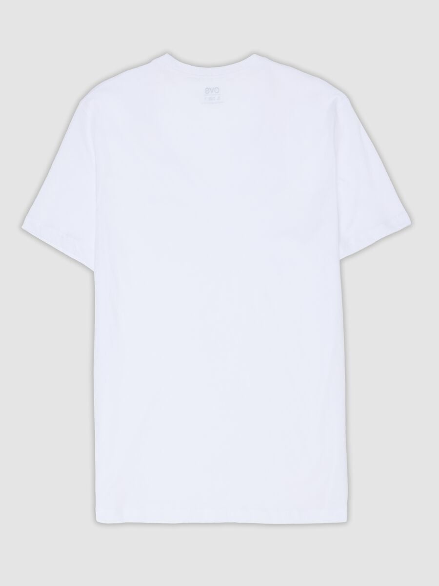 2-pack of white pure extra-fine cotton T-shirts with deep V-neck_6