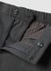 Grey slim-fit stretch viscose twill chino trousers_1