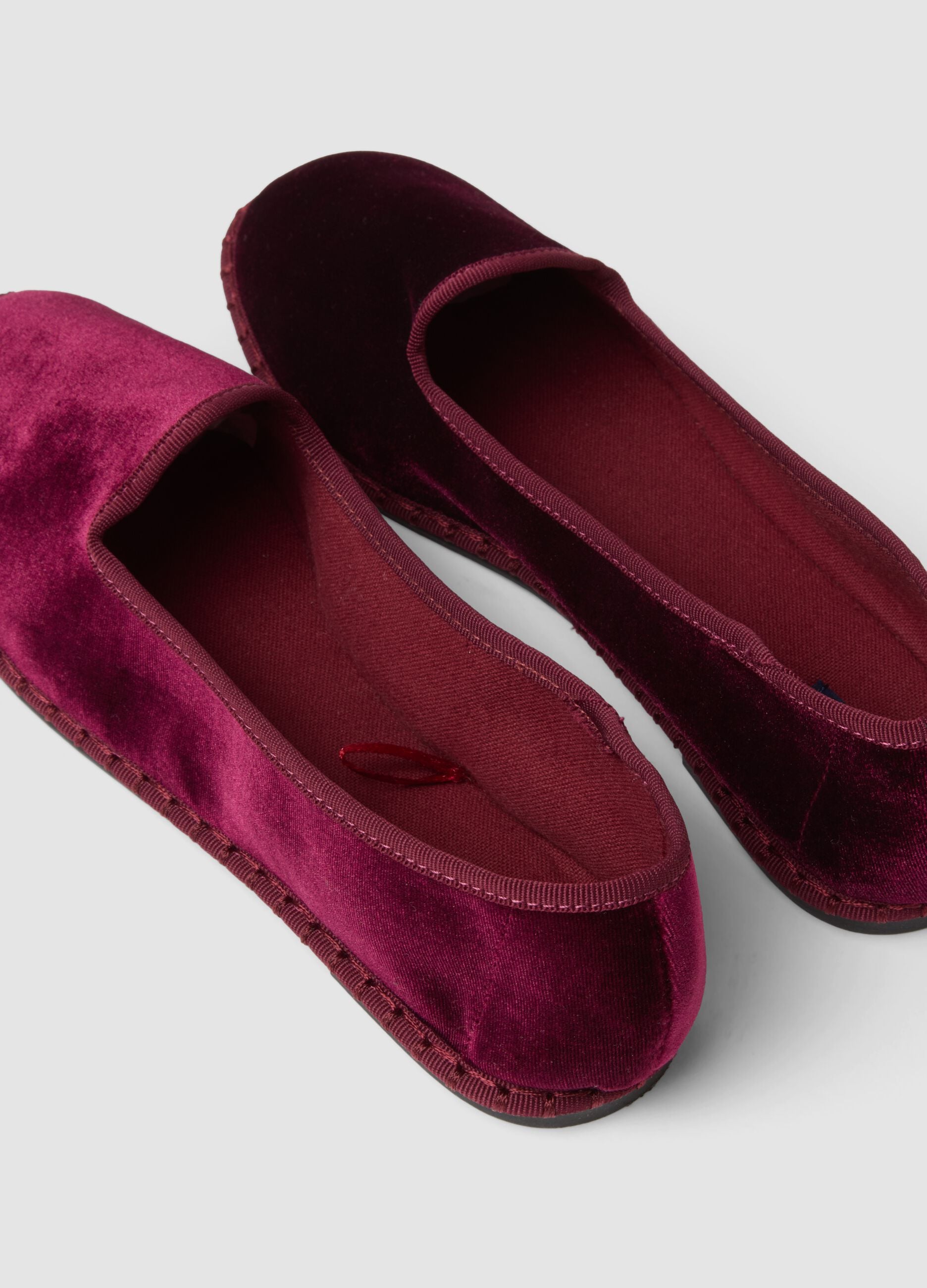 Classic purple ballet flats