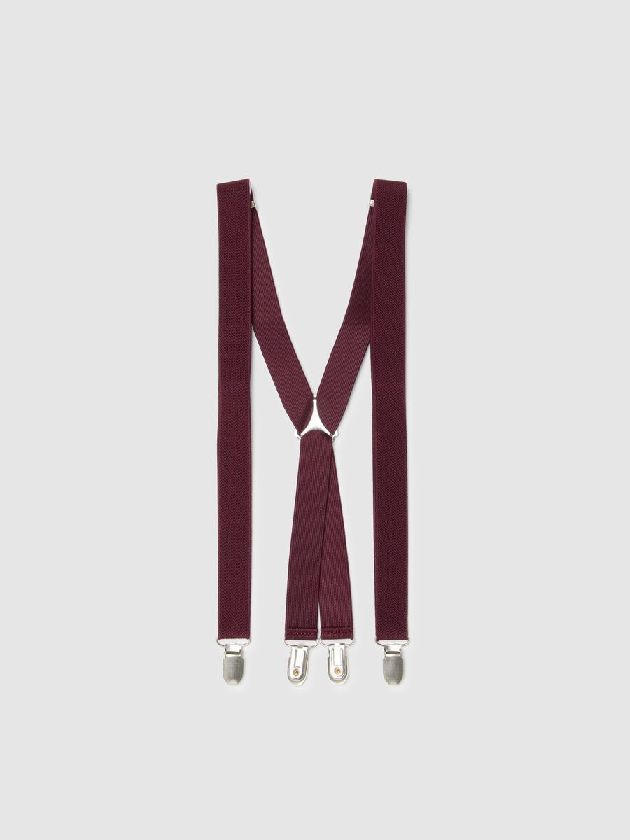 Bretelle rosse con chiusura regolabile_0