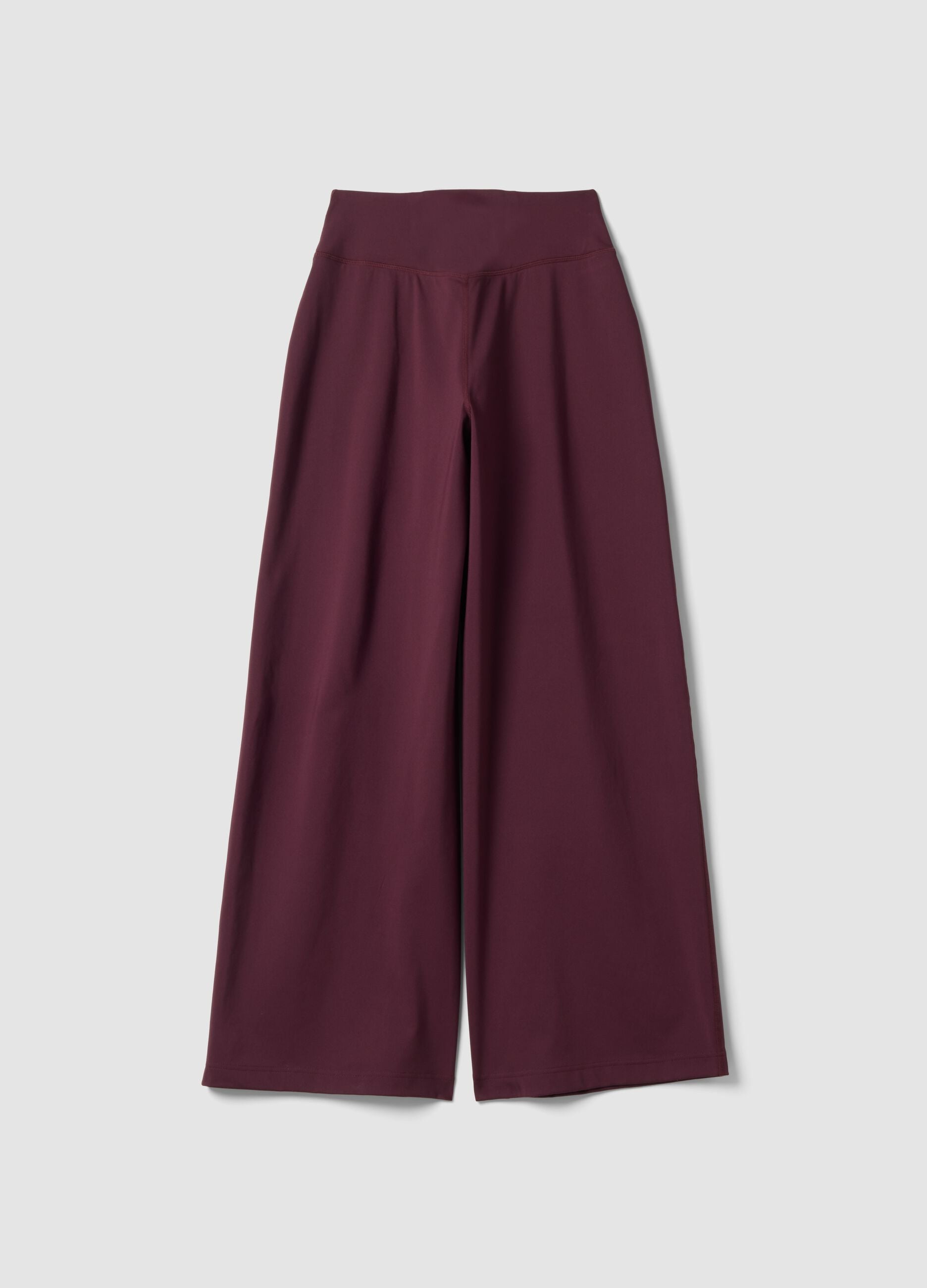 Purple wide-leg stretch sports trousers ALTAVIA STUDIO