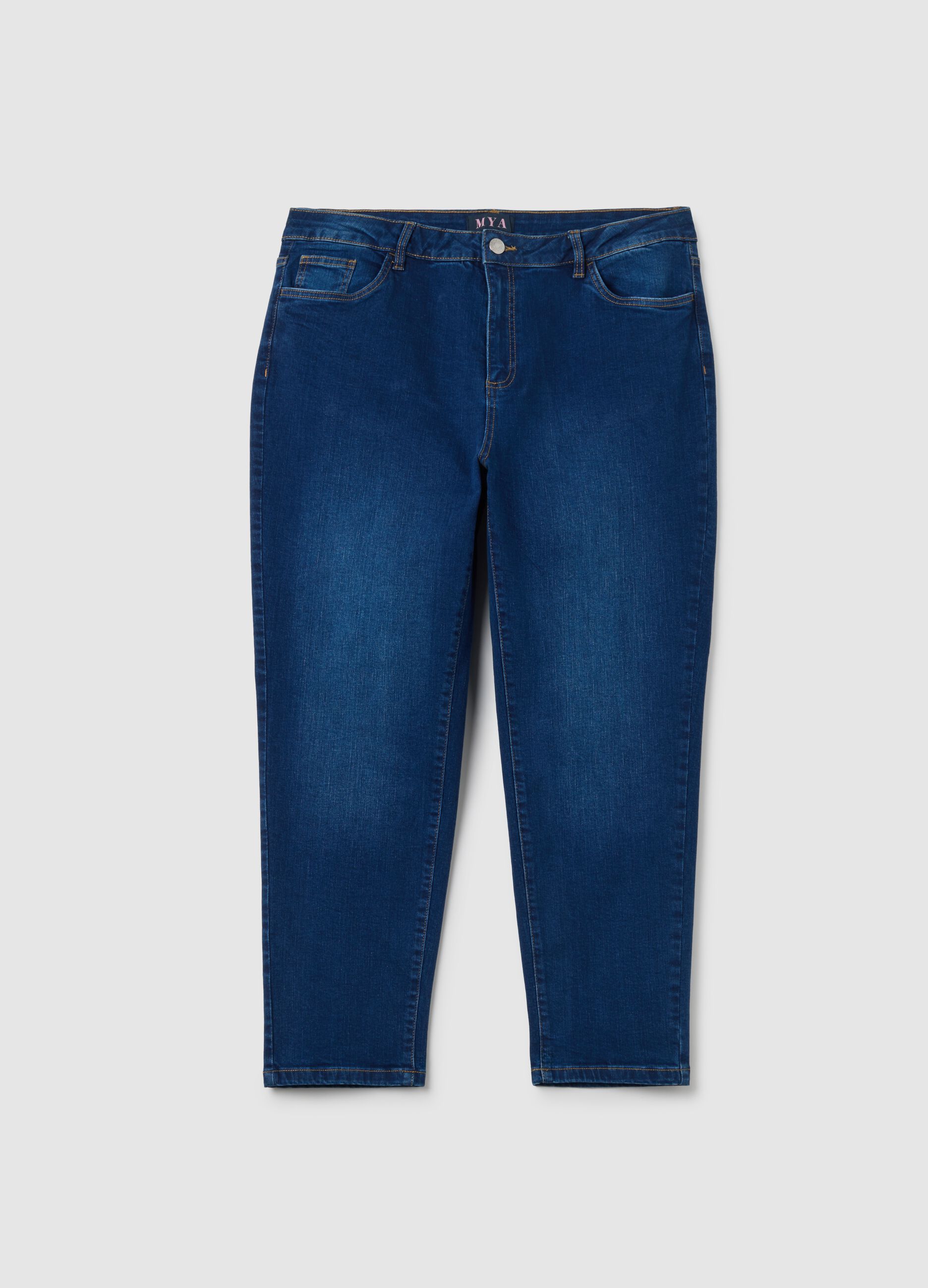 Slim Fit Blue Denim Jeans