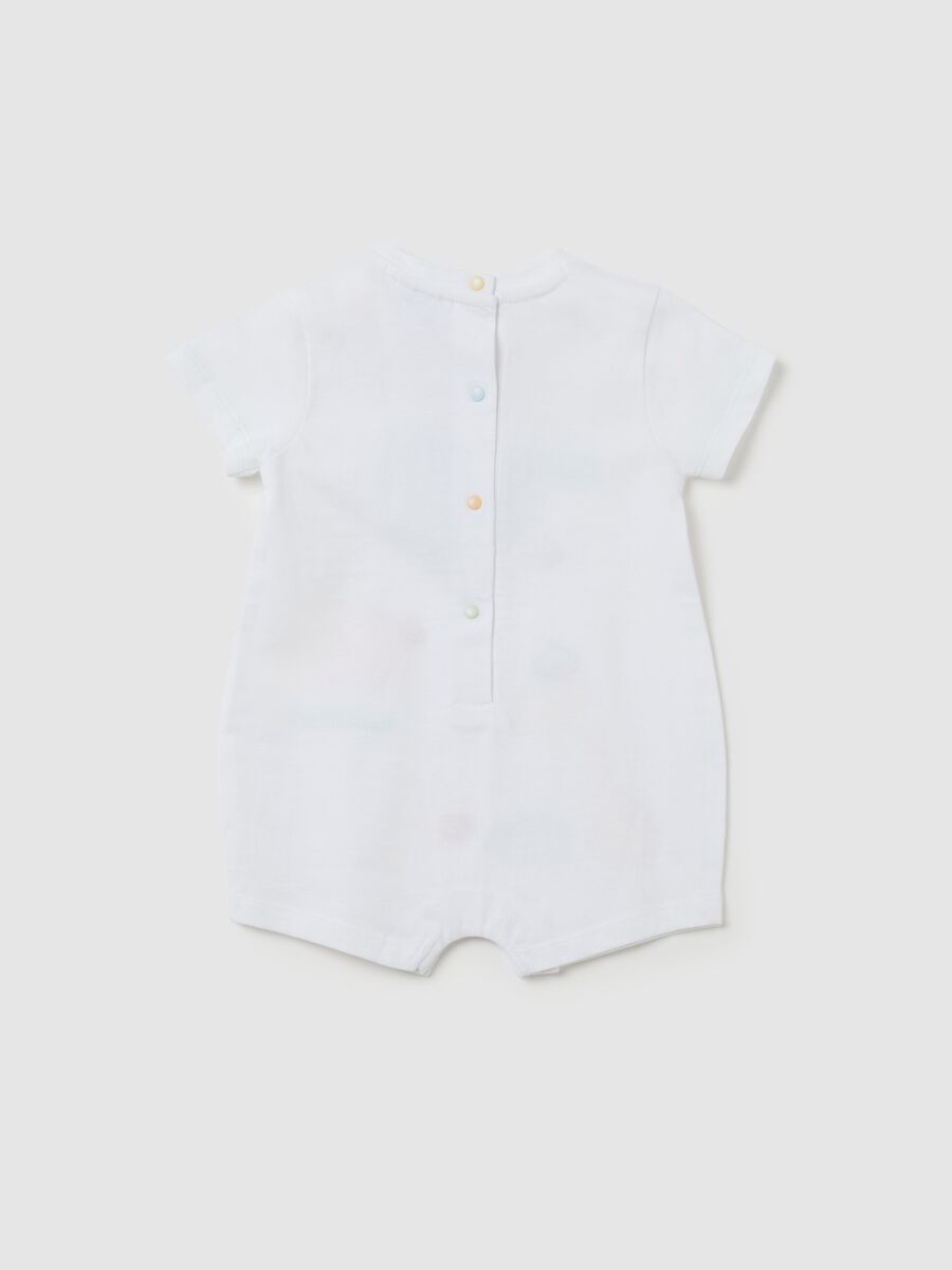 White romper suit in cotton_1