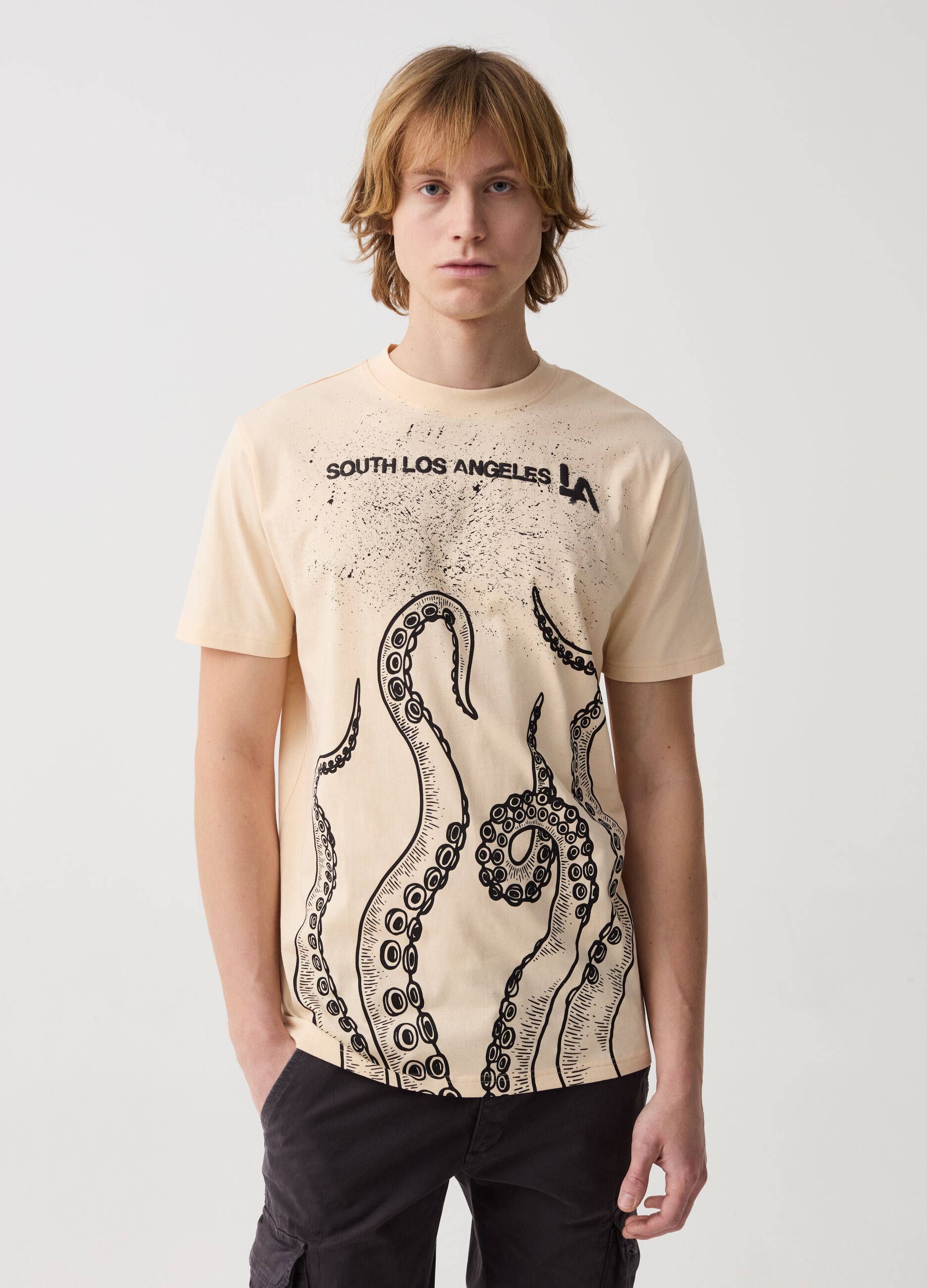 Maglietta con top i tentacoli