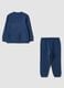 Pigiama blu in puro cotone organico con stampa MARVEL Spider-Man_1