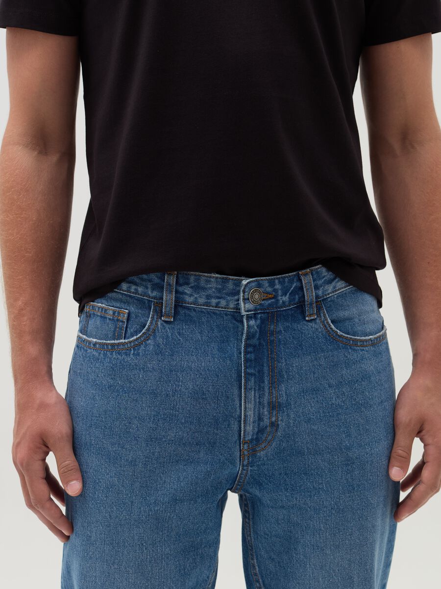 Jeans relaxed fit cinque tasche_3