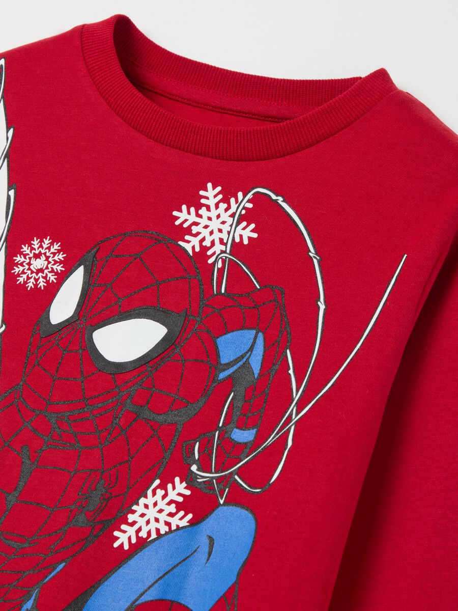 Long-sleeved T-shirt with Spider-Man print_2