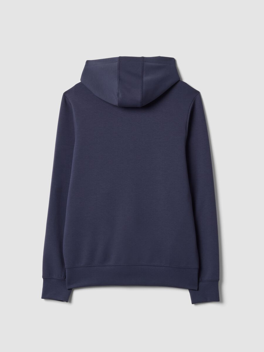 Full-zip blu traspirante in tessuto elasticizzato 2 Way Stretch_6