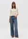 Long-sleeved T-shirt with granddad neckline_0
