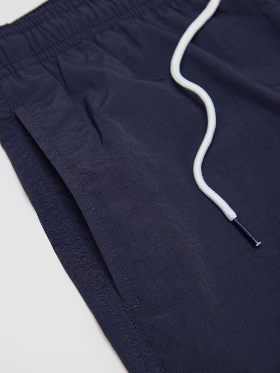 Midnight Blue Men's Swim Shorts_1