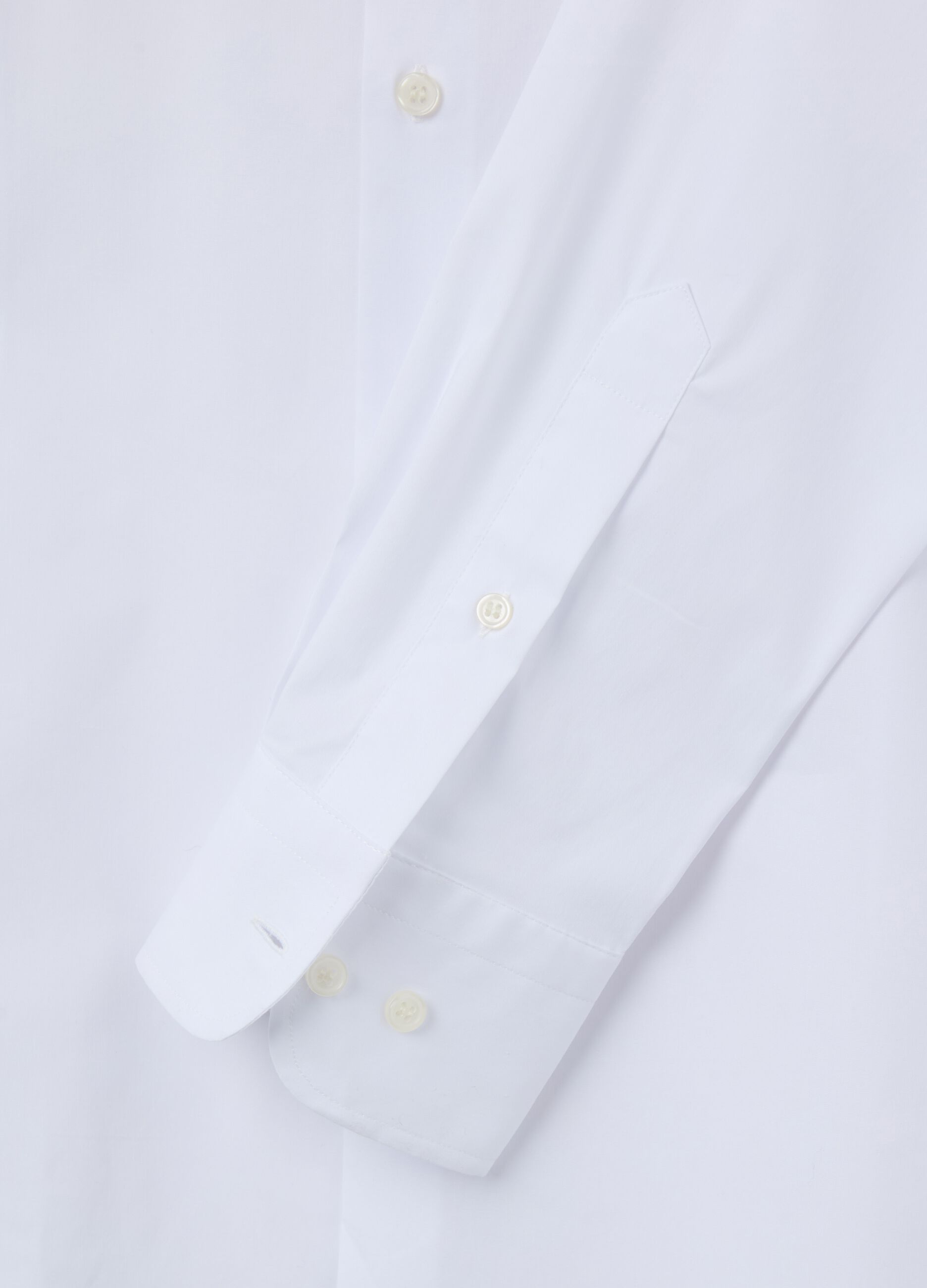 Camicia slim fit stretch tinta unita