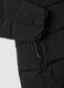 Black padded jacket with hood_5