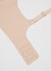 Beige seamless bra with removable padding_5
